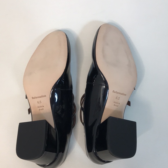 NWOT Reformation Mimi Buckle Pumps - Picture 9 of 12